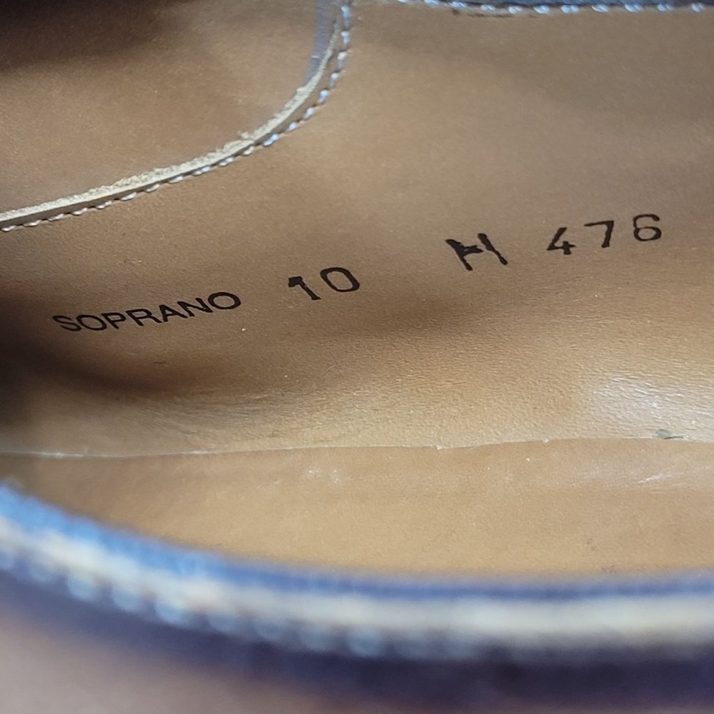 Mezlan Soprano Men's Brown Oxford Dress Shoes US Size 10 - Picture 8 of 8